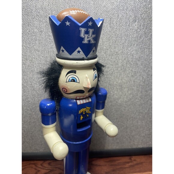 University Of Kentucky 14 Inch Nutcracker - Picture 2 of 9